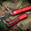 Microtech UTX-85 OTF Automatic Knife Red 3.1" Drop Point Black Tactical 231-1RD 1 Microtech UTX-85 OTF Automatic Knife Red 3.1" Drop Point Black Tactical 231-1RD -Southern Blades 231 1 RD 3 94255.1675896975