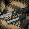 Microtech UTX-85 Black OTF Apocalyptic Stonewash Serrated 232-11AP 2 Microtech UTX-85 Black OTF Apocalyptic Stonewash Serrated 232-11AP -Southern Blades 232 11 AP 2 40111.1677549759