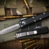 Microtech UTX-85 OTF Automatic Knife Black 3" Dagger Satin Serrated 232-6 2 Microtech UTX-85 OTF Automatic Knife Black 3" Dagger Satin Serrated 232-6 -Southern Blades 232 6 2 77279.1679154237