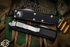 Microtech UTX-85 OTF Automatic Knife 3.1" Dagger Double Full-Serrated 232-D12 7 Microtech UTX-85 OTF Automatic Knife 3.1" Dagger Double Full-Serrated 232-D12 -Southern Blades 232 D12 2 49586.1675355961