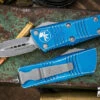 Microtech Troodon Mini OTF Automatic Knife Distressed Blue 1.9" Dagger Stonewash (Cali Legal) 238-10DBL 2 Microtech Troodon Mini OTF Automatic Knife Distressed Blue 1.9" Dagger Stonewash (Cali Legal) 238-10DBL -Southern Blades 238 10 DBL 00603.1691523982