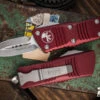 Microtech Troodon Mini OTF Automatic Knife Merlot Red 1.9" Dagger Stonewash (Cali Legal) 238-10MR 2 Microtech Troodon Mini OTF Automatic Knife Merlot Red 1.9" Dagger Stonewash (Cali Legal) 238-10MR -Southern Blades 238 10 MR 2 15637.1691528566
