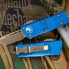 Microtech Troodon Mini OTF Automatic Knife Blue 1.9" Tanto Bronze 240-13BL 1 Microtech Troodon Mini OTF Automatic Knife Blue 1.9" Tanto Bronze 240-13BL -Southern Blades 240 13 BL 2 23075.1675357783