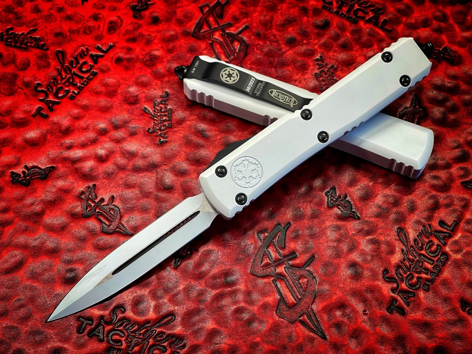 Microtech Ultratech StormTrooper Double Edge Standard OTF Automatic Knife 3 Microtech Ultratech StormTrooper Double Edge Standard OTF Automatic Knife