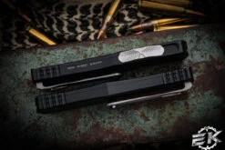 Microtech Hera OTF Automatic Knife Black 3" Dagger Stonewash Serrated 702-12 6 Microtech Hera OTF Automatic Knife Black 3" Dagger Stonewash Serrated 702-12 -Southern Blades 702 12 2 31163.1678853885