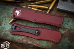 Microtech Hera OTF Automatic Knife Merlot Red 3" Dagger Black 702-1MR 7 Microtech Hera OTF Automatic Knife Merlot Red 3" Dagger Black 702-1MR -Southern Blades 702 1 MR 2 19348.1681985194