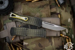 Microtech Hera FRAG Grenade Green OTF Knife 3" Drop Point Stonewash Apocalyptic 703-10APFRGS 7 Microtech Hera FRAG Grenade Green OTF Knife 3" Drop Point Stonewash Apocalyptic 703-10APFRGS -Southern Blades 703 10 APFRGS 70470.1681387212