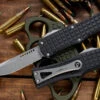 Microtech Hera Frag OTF Automatic Knife Black 3" Drop Point Stonewash 703-10FRS 1 Microtech Hera Frag OTF Automatic Knife Black 3" Drop Point Stonewash 703-10FRS -Southern Blades 703 10 FRS 04842.1669066945