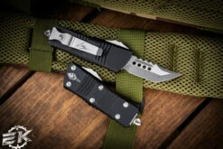 Microtech Troodon Mini Hellhound OTF Automatic Knife 1.9" Stonewash (Cali-Legal) 819-10S 7 Microtech Troodon Mini Hellhound OTF Automatic Knife 1.9" Stonewash (Cali-Legal) 819-10S -Southern Blades 819 10 S 74667.1672439259