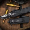 Microtech Troodon Mini OTF Automatic Knife 1.9" Hellhound Black 819-1TS -Southern Blades 819 1 TS 2 32996.1680817436