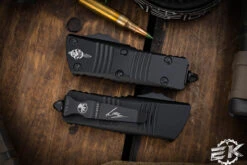 Microtech Troodon Mini OTF Automatic Knife 1.9" Hellhound Black 819-1TS 7 Microtech Troodon Mini OTF Automatic Knife 1.9" Hellhound Black 819-1TS -Southern Blades 819 1 TS 3 21878.1680817442