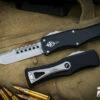 Microtech Hera Hellhound OTF Automatic Knife 3" Stonewash 919-10S