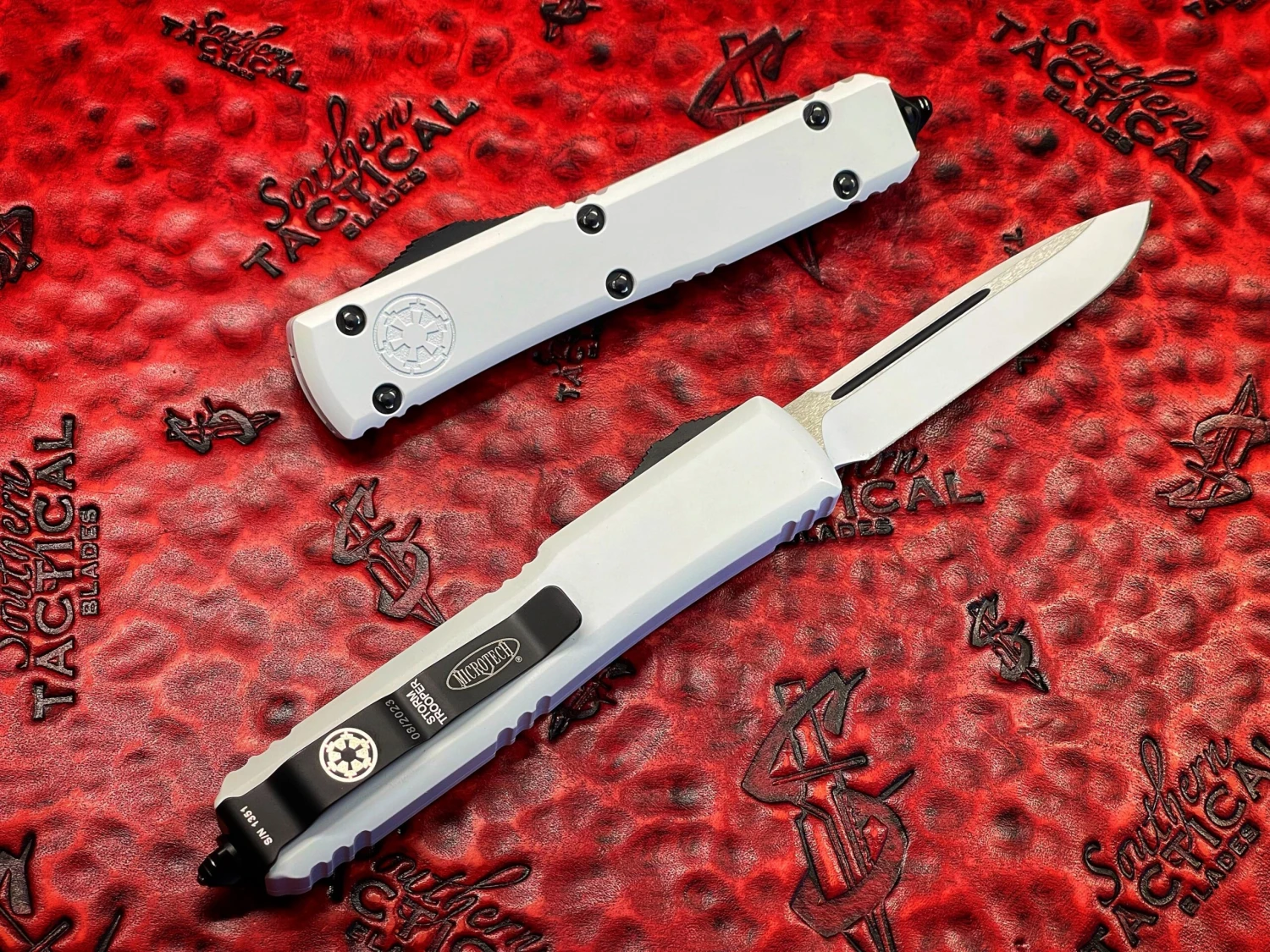Microtech Ultratech StormTrooper Single Edge Standard OTF Automatic Knife 4 Microtech Ultratech StormTrooper Single Edge Standard OTF Automatic Knife - Image 2