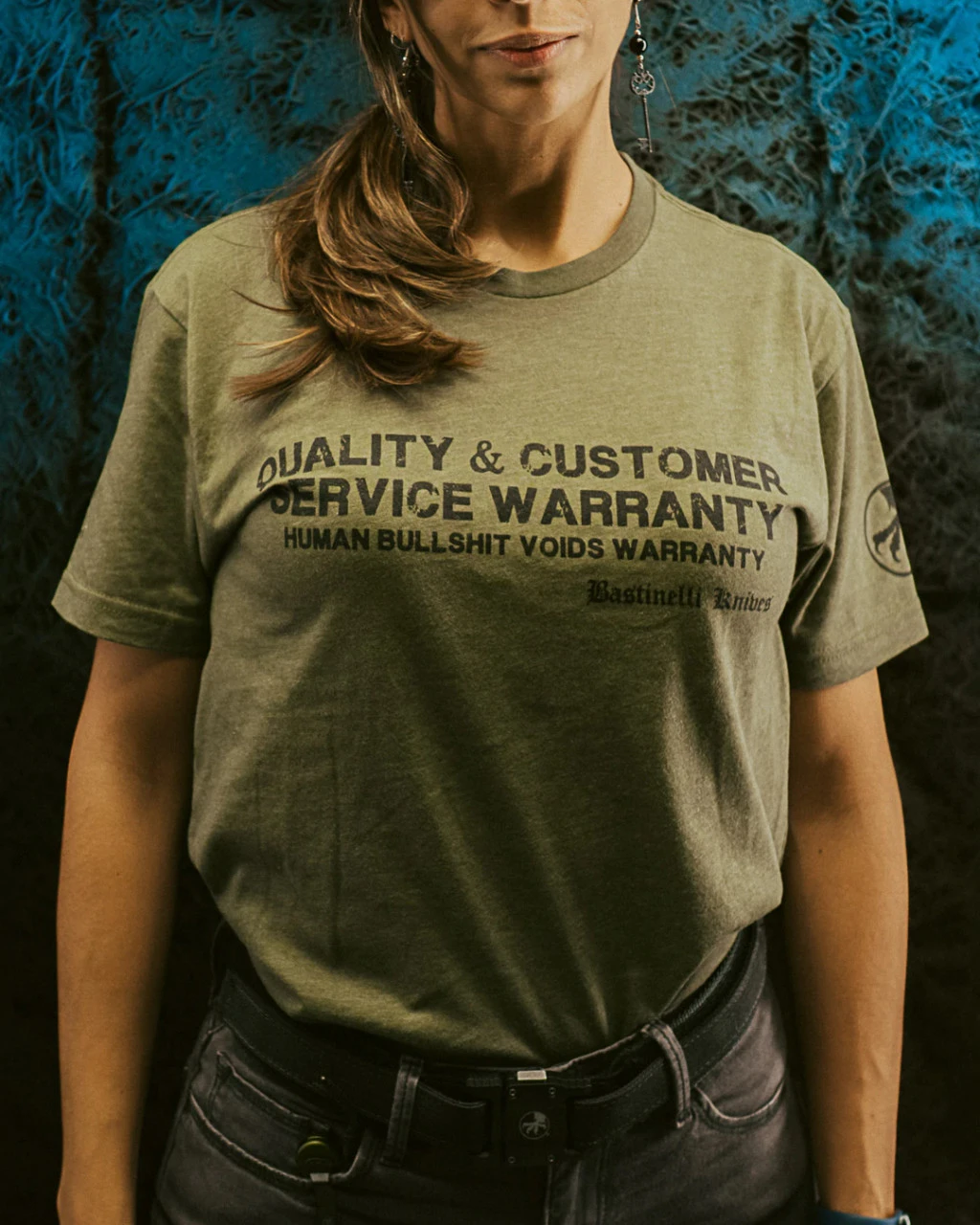 Microtech Bee Tee Shirt SS Crew Unisex Green 3 Microtech Bee Tee Shirt SS Crew Unisex Green