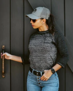 Microtech Blood & Iron Baseball T-Shirt Crew Unisex 3/4 Sleeve 7 Microtech Blood & Iron Baseball T-Shirt Crew Unisex 3/4 Sleeve -Southern Blades BloodIron Long1 720x 28841.1652059155