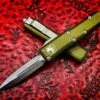 Microtech UTX85 Double Edge Apocalyptic Standard OD Green