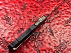 MARFIONE Hera Double Edge Spike Grind, Hot Blued Mosaic Damascus, Alloy W Dagger Relief, DLC Satin Finish Titanium Accents 9 MARFIONE Hera Double Edge Spike Grind, Hot Blued Mosaic Damascus, Alloy W Dagger Relief, DLC Satin Finish Titanium Accents -Southern Blades FullSizeRender 9b2a81ed 5f82 4f46 9d44 30bbfbfdfdb4