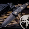Microtech Socom Alpha Mini Fixed Blade Knife Carbon Fiber 3.72" DLC Tanto Serrated 114M-3DLCCFS 1 Microtech Socom Alpha Mini Fixed Blade Knife Carbon Fiber 3.72" DLC Tanto Serrated 114M-3DLCCFS -Southern Blades IMG 1681 Edit 54763.1690490181