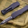 Microtech Hera Tactical FRAG OTF Knife 3" Dagger Black Serrated 702-3TFRS 1 Microtech Hera Tactical FRAG OTF Knife 3" Dagger Black Serrated 702-3TFRS -Southern Blades IMG 7060 51970.1674771186