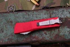 Microtech Troodon Red OTF Knife 3" Dagger Satin 138-11RD 5 Microtech Troodon Red OTF Knife 3" Dagger Satin 138-11RD -Southern Blades IMG 7311 58486.1676330105
