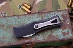 Microtech Hera OTF Automatic Knife 3" Drop Point Stonewash Serrated 703-11 5 Microtech Hera OTF Automatic Knife 3" Drop Point Stonewash Serrated 703-11 -Southern Blades IMG 7319 55943.1676494829