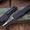 Microtech Hera Hellhound OTF Automatic Knife Tactical Frag 3" Black 919-1TFRS