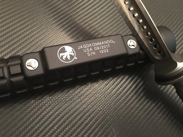 Microtech Jagdkommando Beadblast Titanium Flamed 4 Microtech Jagdkommando Beadblast Titanium Flamed - Image 2