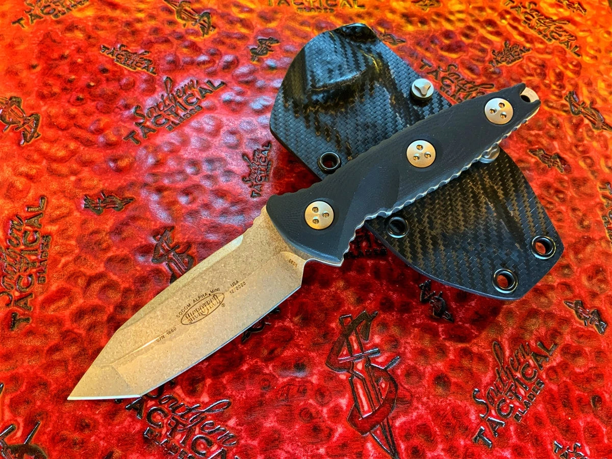 Microtech Socom Alpha Mini Tanto Edge Stonewashed Standard 3 Microtech Socom Alpha Mini Tanto Edge Stonewashed Standard