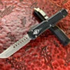 Microtech Ultratech Hellhound Stonewashed Standard Signature Series Off Automatic Knife