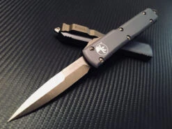 Microtech Ultratech Bayonet Bronzed Standard Grey