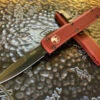 Microtech Ultratech Bayonet DLC Tactical Standard DLC Accents Merlot -Southern Blades MT120 1DLCTMR 2