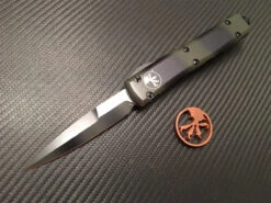 Microtech Ultratech Bayonet Green Camo Standard
