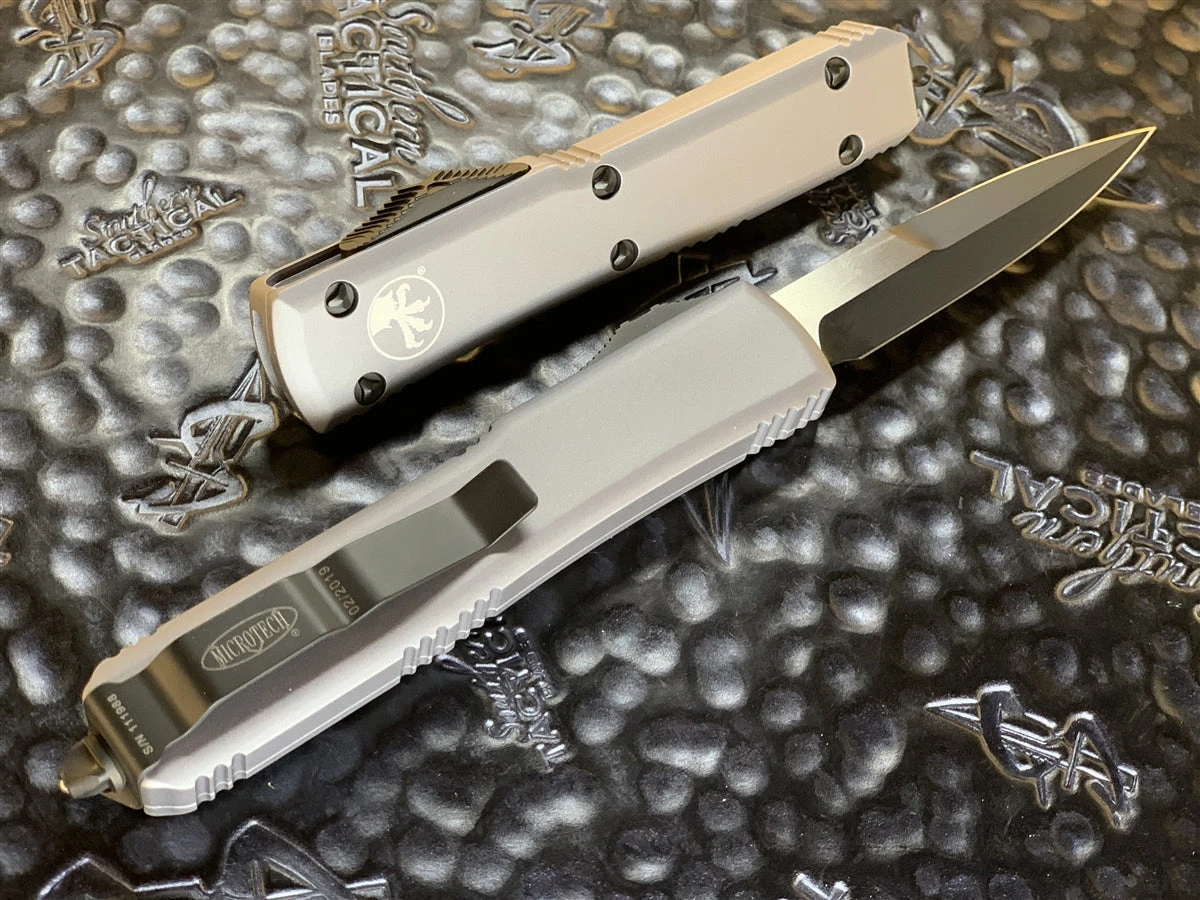 Microtech Ultratech Bayonet Standard Grey 4 Microtech Ultratech Bayonet Standard Grey - Image 2