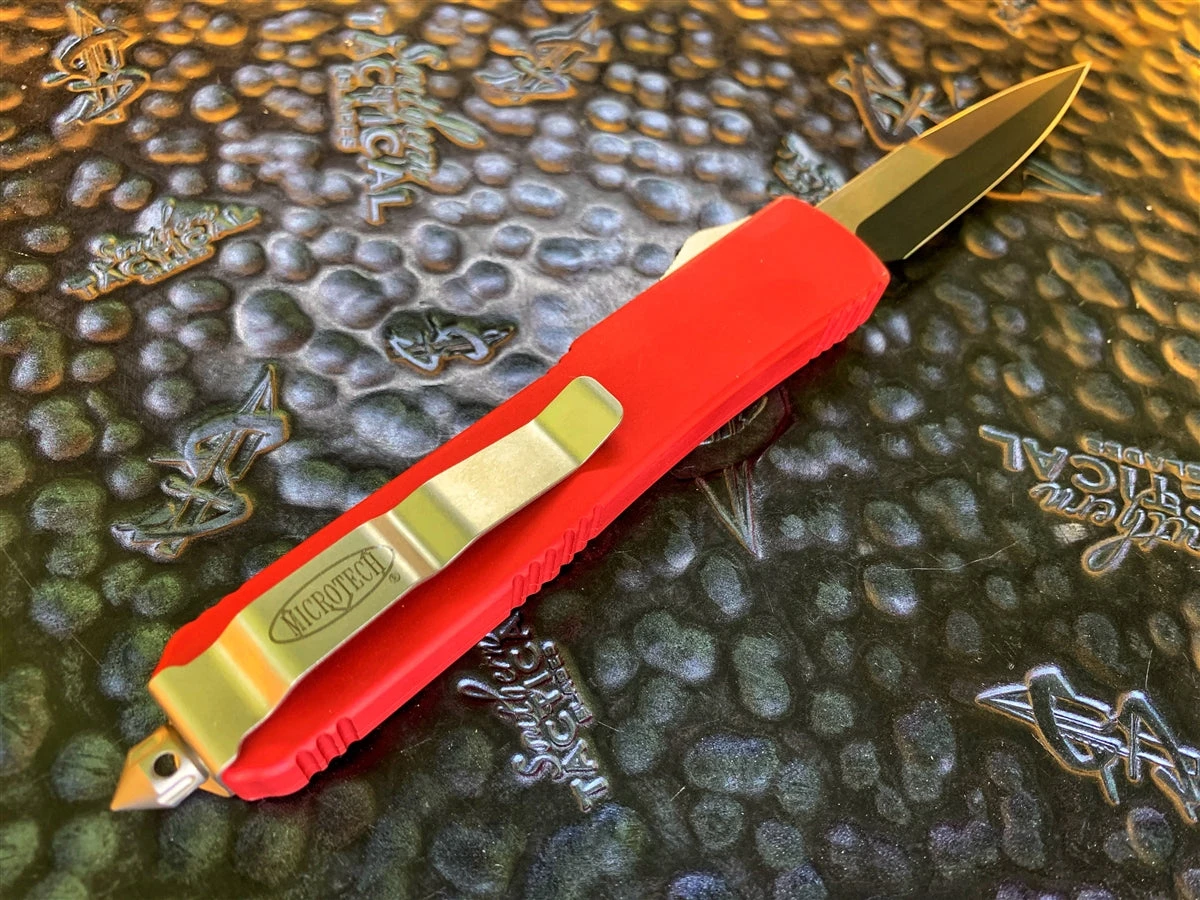 Microtech Ultratech Bayonet Standard Red (Flat Chassis) 4 Microtech Ultratech Bayonet Standard Red (Flat Chassis) - Image 2