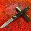 Microtech Ultratech OTF Automatic Knife Single Edge Stonewash Serrated