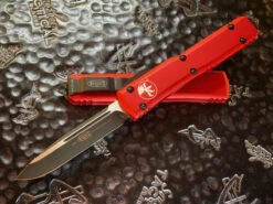 Microtech Ultratech OTF Automatic Knife Single Edge Standard Red