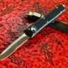 Microtech Ultratech OTF Automatic Knife Single Edge Satin Part Serrated 2 Microtech Ultratech OTF Automatic Knife Single Edge Satin Part Serrated -Southern Blades MT121 5 2