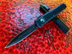 Microtech Ultratech Double Edge DLC Tactical Standard DLC Accents