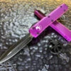 Microtech Ultratech Double Edge Standard Violet -Southern Blades MT122 1VI 2