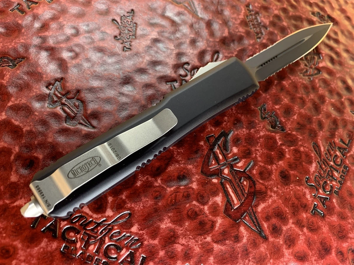 Microtech Ultratech Double Edge Part Serrated 4 Microtech Ultratech Double Edge Part Serrated - Image 2