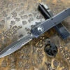 Microtech Ultratech Double Edge Part Serrated Tactical