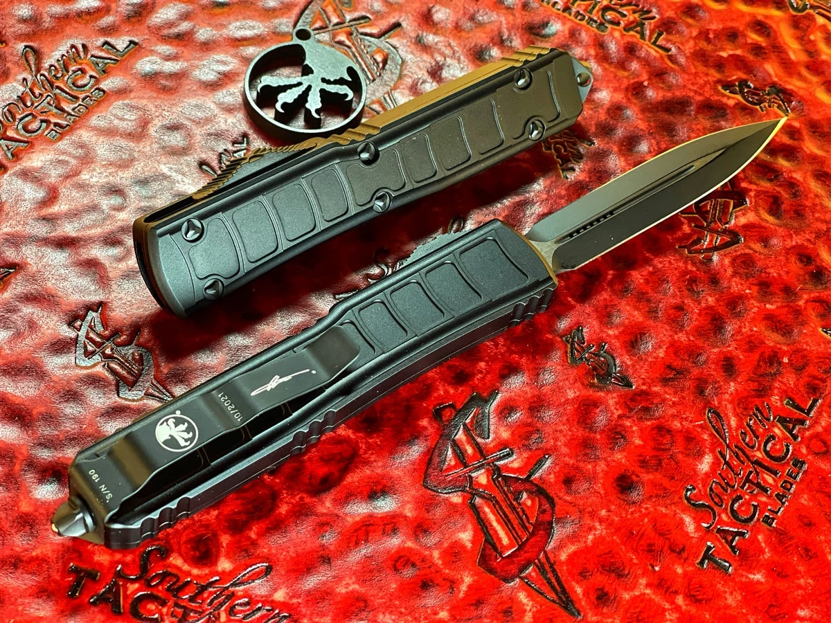 Microtech Ultratech II Stepside Double Edge Tactical Standard Signature Series 4 Microtech Ultratech II Stepside Double Edge Tactical Standard Signature Series - Image 2