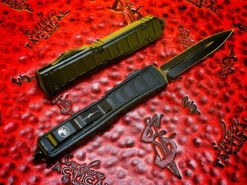 Microtech Ultratech II Stepside Double Edge Full Serrated Tactical Signature Series 7 Microtech Ultratech II Stepside Double Edge Full Serrated Tactical Signature Series -Southern Blades MT122II 3TS 4