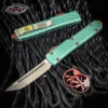 Microtech Ultratech Bounty Hunter OTF Automatic Knife Tanto Standard 2 Microtech Ultratech Bounty Hunter OTF Automatic Knife Tanto Standard -Southern Blades MT123 10BH 2
