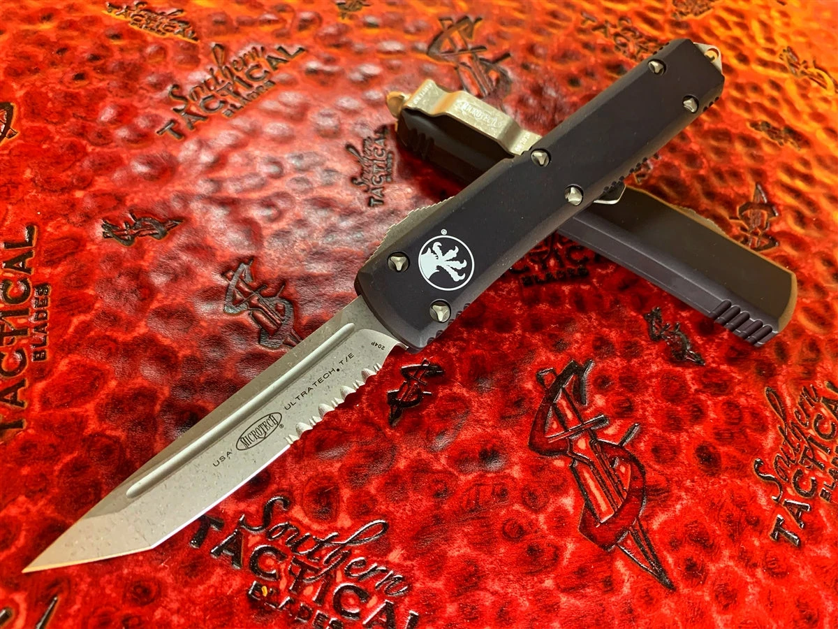 Microtech Ultratech OTF Automatic Knife Single Edge Tactical Standard 3 Microtech Ultratech OTF Automatic Knife Single Edge Tactical Standard