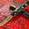 Microtech Ultratech OTF Automatic Knife Tanto Bronzed Apocalyptic Death Card Standard -Southern Blades MT123 13DC 2
