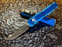 Microtech Ultratech Tanto Standard Blue