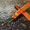 Microtech Ultratech Tanto Part Serrated Orange -Southern Blades MT123 2OR 2