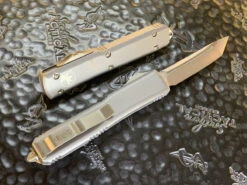 Microtech Ultratech Tanto Satin Standard Grey 5 Microtech Ultratech Tanto Satin Standard Grey -Southern Blades MT123 4GY 3