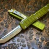 Microtech Ultratech II Stepside Tanto Edge Stonewash Standard OD Green Signature Series -Southern Blades MT123II 10ODS 2